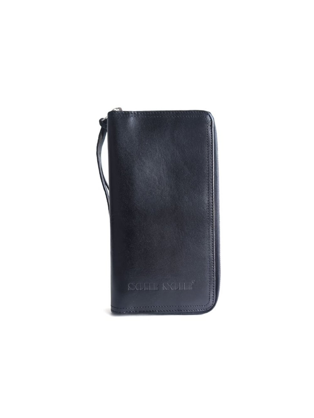 Y2K Diesel Mens Wallet Soir Noir Black Leather Travel Large Wallet